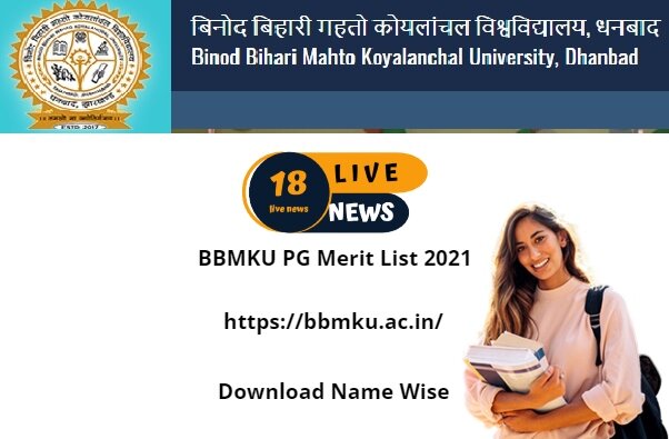BBMKU PG Merit List 2021