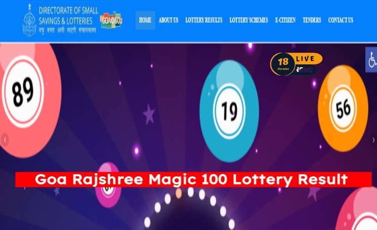 Goa Rajshree Magic 100 Lottery Result