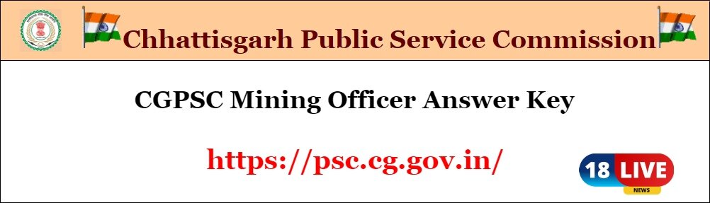 CGPSC Mining Officer Answer Key