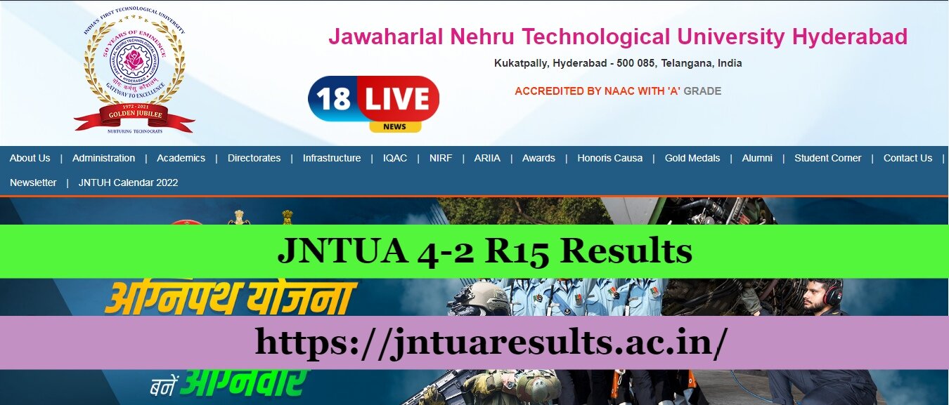 JNTUA 4-2 R15 Results