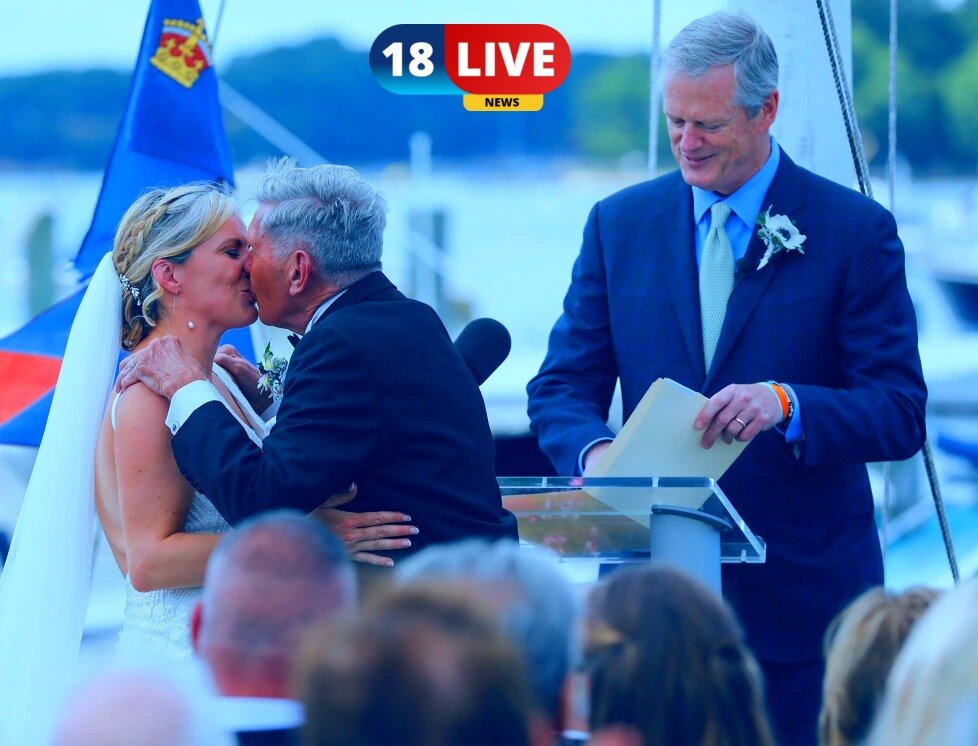 Public relations specialist George Regan wedding